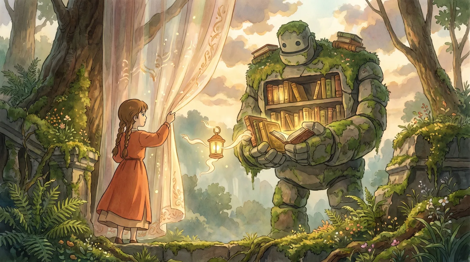 Lifting the curtain to reveal the AI fetching books from the Google library