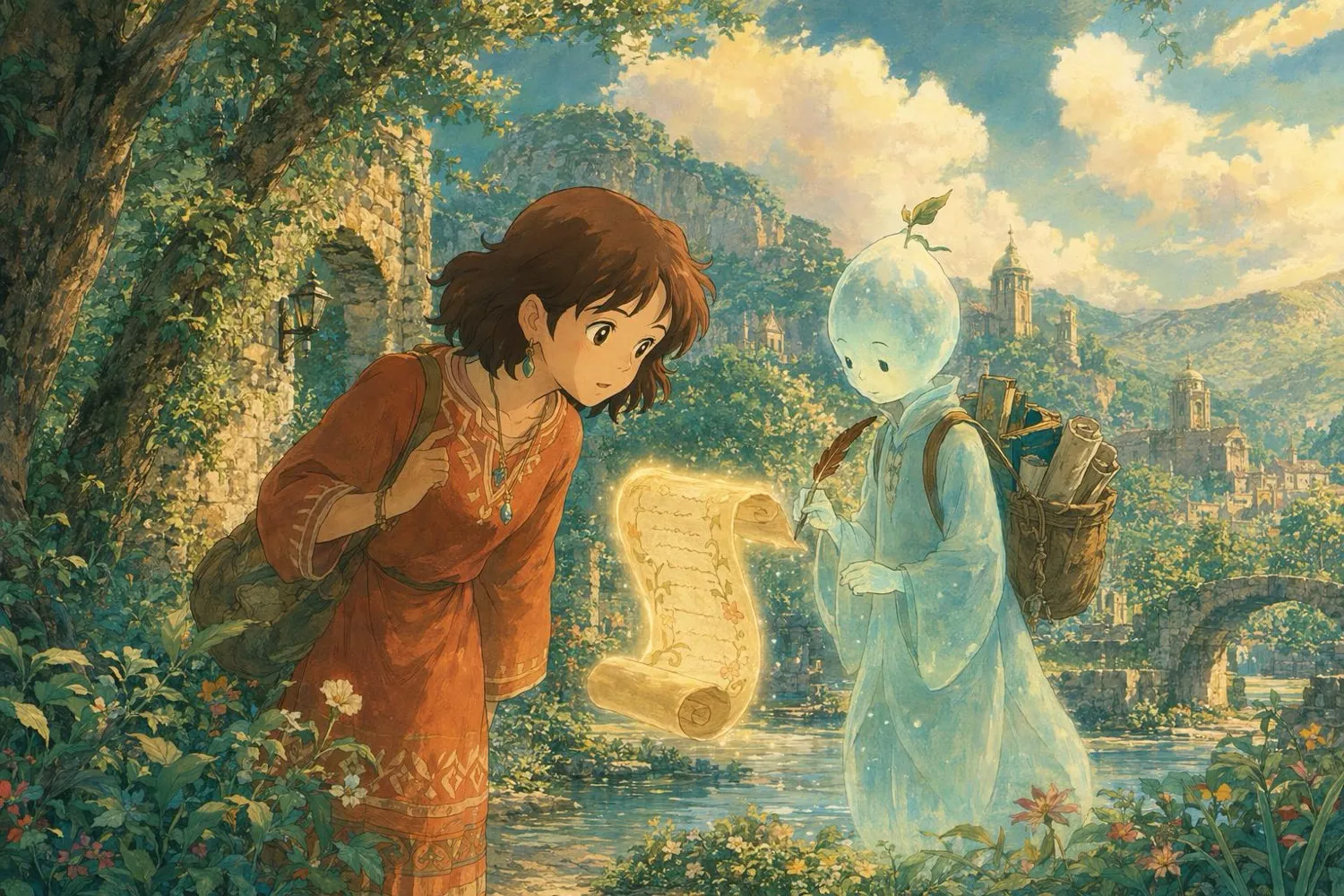 Peeking at the oracle glowing ledger of the exact searches it just ran