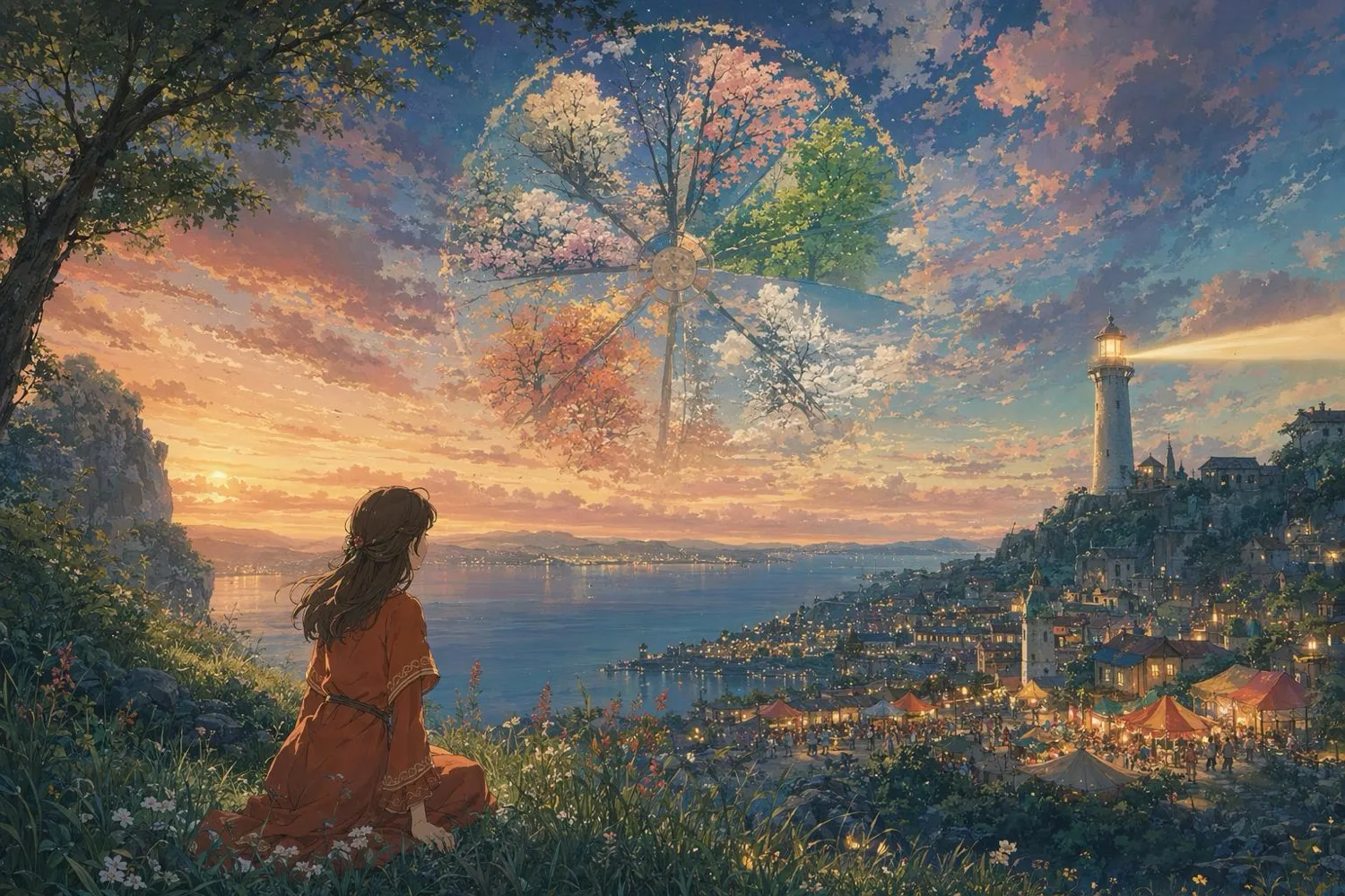 A wheel of seasons, old platforms fading, Reddit and then a lighthouse rising
